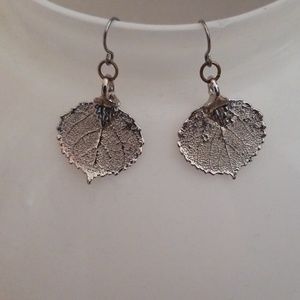 Aspen Leaf Earrings